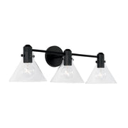 Capital Lighting 145831MB-528 Greer Three Light Vanity, Matte Black Main Image.jpg