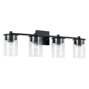Capital Lighting 146841MB-532 Mason Four Light Vanity, Matte Black Main Image.jpg