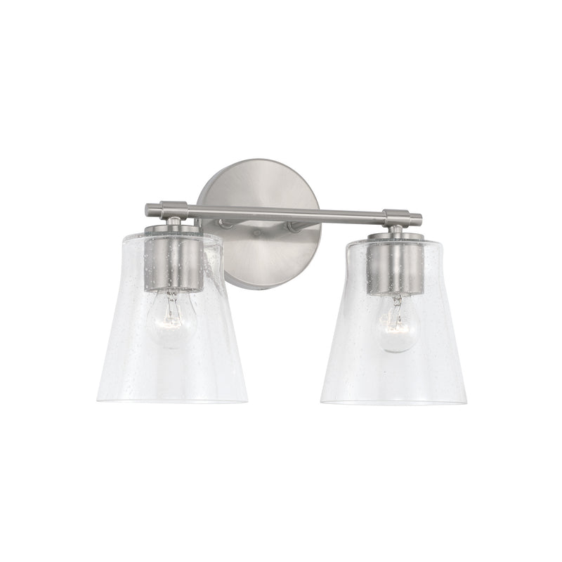 Capital Lighting 146921BN-533 Baker Two Light Vanity, Brushed Nickel Main Image.jpg