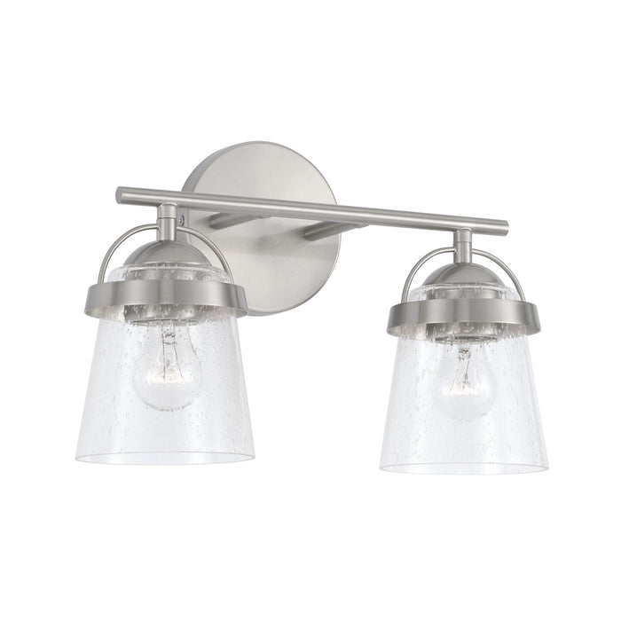 Capital Lighting 147021BN-534 Madison Two Light Vanity, Brushed Nickel Main Image.jpg