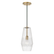 Capital Lighting 345011AD Dena One Light Pendant, Aged Brass Main Image.jpg