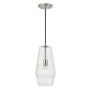 Capital Lighting 345011BN Dena One Light Pendant, Brushed Nickel Main Image.jpg