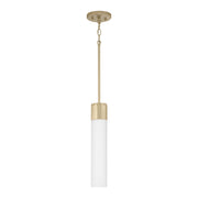 Capital Lighting 346211SF Sutton One Light Pendant, Soft Gold Main Image.jpg