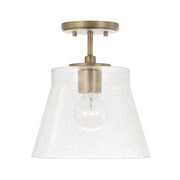 Capital Lighting 346912AD Baker One Light Pendant, Aged Brass Main Image.jpg