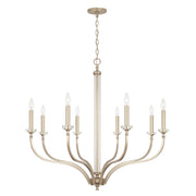 Capital Lighting 444881BS Breigh Eight Light Chandelier, Brushed Champagne Main Image.jpg