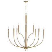 Capital Lighting 445901AD Holden Ten Light Chandelier, Aged Brass Main Image.jpg