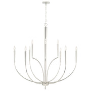 Capital Lighting 445901PN Holden Ten Light Chandelier, Polished Nickel Main Image.jpg