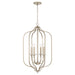 Capital Lighting 544841BS Breigh Four Light Foyer Pendant, Brushed Champagne Main Image.jpg