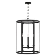 Capital Lighting 544941BI Brennen Four Light Foyer Pendant, Black Iron Main Image.jpg
