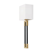 Capital Lighting 644711AB Bleeker One Light Wall Sconce, Aged Brass and Black Main Image.jpg
