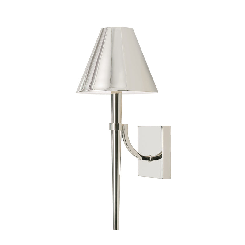 Capital Lighting 645911PN Holden One Light Wall Sconce, Polished Nickel Main Image.jpg