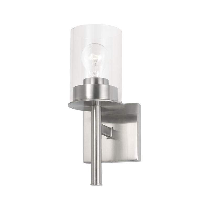 Capital Lighting 646811BN-532 Mason One Light Wall Sconce, Brushed Nickel Main Image.jpg