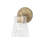Capital Lighting 646911AD-533 Baker One Light Wall Sconce, Aged Brass Main Image.jpg