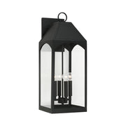 Capital Lighting 946341BK Burton Four Light Outdoor Wall Lantern, Black Main Image.jpg