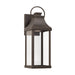 Capital Lighting 946411OZ-GL Bradford One Light Outdoor Wall Lantern, Oiled Bronze Main Image.jpg