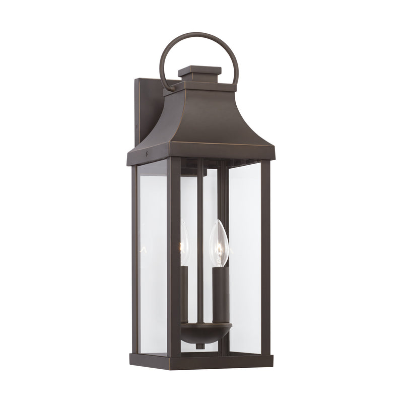Capital Lighting 946421OZ Bradford Two Light Outdoor Wall Lantern, Oiled Bronze Main Image.jpg