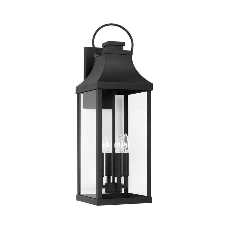 Capital Lighting 946441BK Bradford Four Light Outdoor Wall Lantern, Black Main Image.jpg