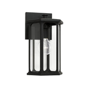 Capital Lighting 946611BK Walton One Light Outdoor Wall Lantern, Black Main Image.jpg