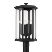 Capital Lighting 946643BK Walton Four Light Outdoor Post Lantern, Black Main Image.jpg