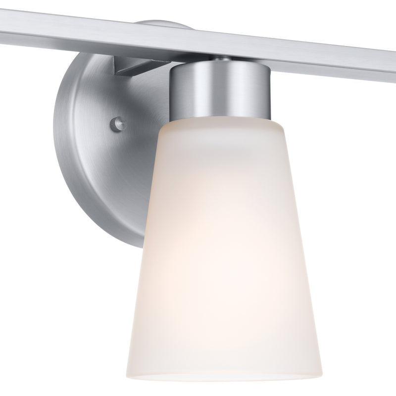 Kichler 55121NI Three Light Bath, Brushed Nickel (2)