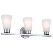Kichler 55121NI Three Light Bath, Brushed Nickel (6)