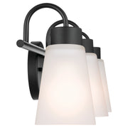 Kichler 55126BK Three Light Bath, Black (4)