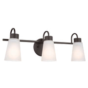 Kichler 55126OZ Three Light Bath, Olde Bronze (2)