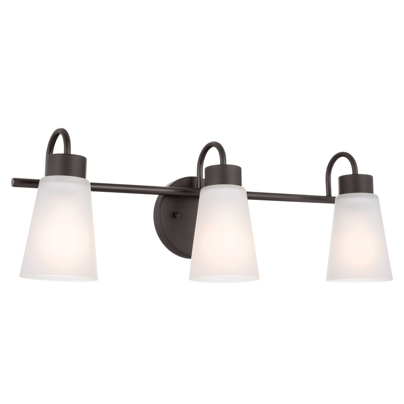 Kichler 55126OZ Three Light Bath, Olde Bronze (2)