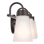 Kichler 55126OZ Three Light Bath, Olde Bronze (4)