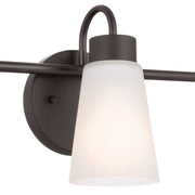 Kichler 55126OZ Three Light Bath, Olde Bronze (5)