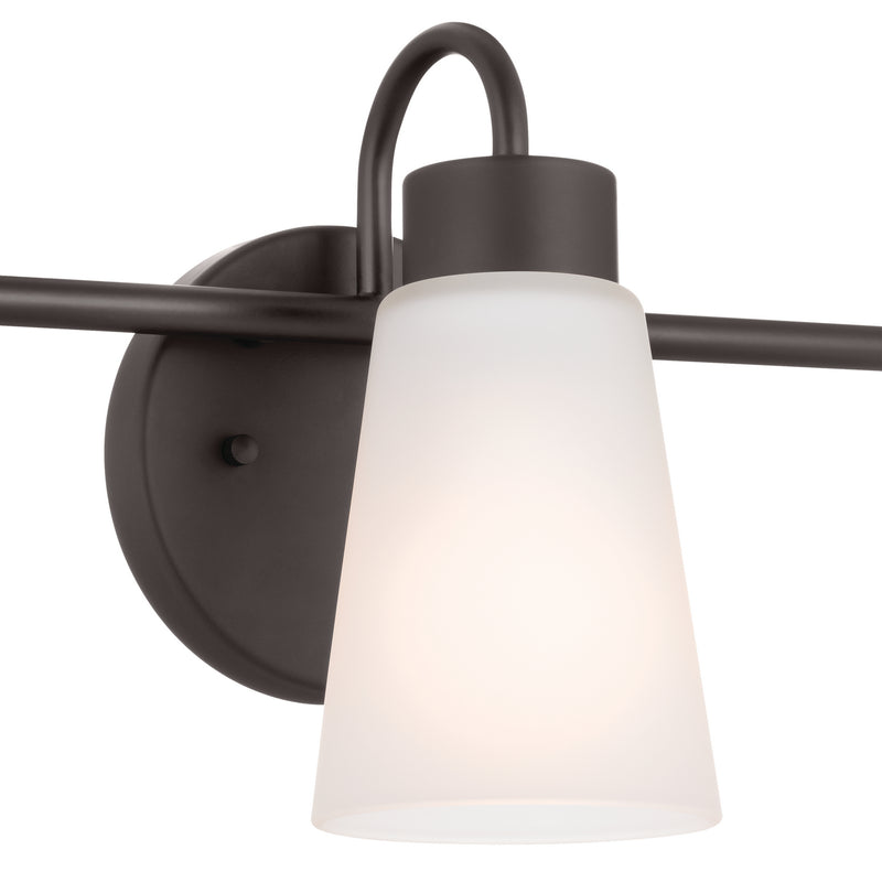Kichler 55126OZ Three Light Bath, Olde Bronze (5)
