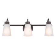 Kichler 55126OZ Three Light Bath, Olde Bronze