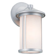 Kichler 59098BA One Light Outdoor Wall Mount, Brushed Aluminum