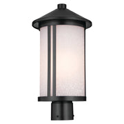 Kichler 59101BK One Light Outdoor Post Mount, Black