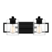 Quoizel LANS8618MBK Lansdowne Two Light Bath, Matte Black Main Image.jpg