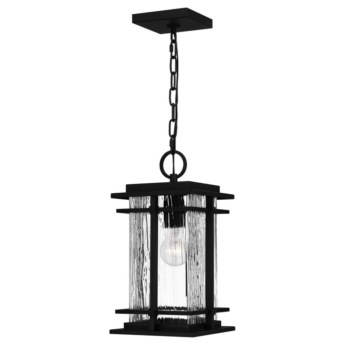 Quoizel MCL1508EK McAlister One Light Mini Pendant, Earth Black Main Image.jpg