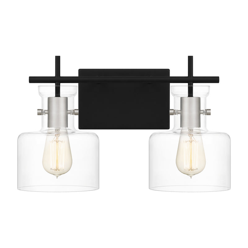 Quoizel PEN8616MBK Pensbury Two Light Bath, Matte Black Main Image.jpg
