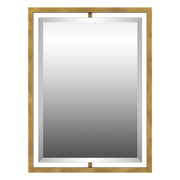 Quoizel QR1857WS Quoizel Reflections Mirror, Weathered Brass Main Image.jpg