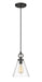 Z-Lite 3034P8-MB Harper One Light Pendant, Matte Black Main Image.jpg