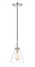 Z-Lite 3034P8-PN Harper One Light Pendant, Polished Nickel Main Image.jpg