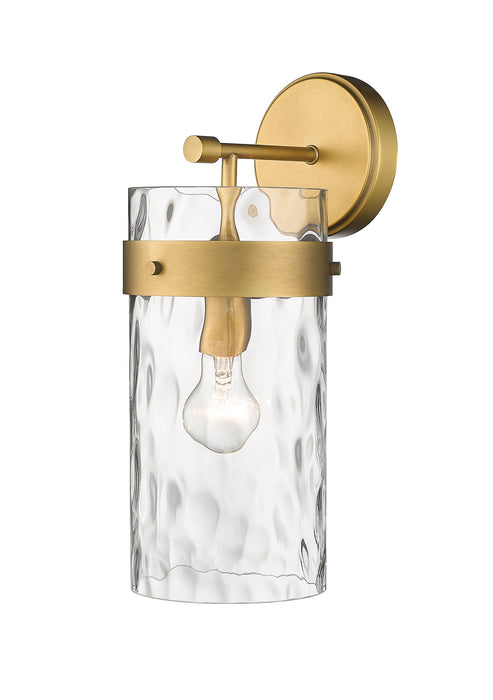 Z-Lite 3035-1SL-RB Fontaine One Light Wall Sconce, Rubbed Brass Main Image.jpg