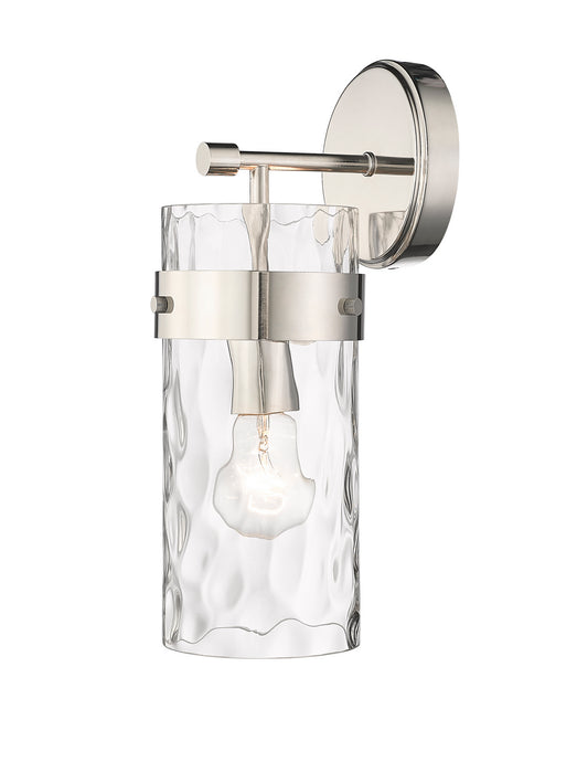 Z-Lite 3035-1SS-PN Fontaine One Light Wall Sconce, Polished Nickel Main Image.jpg