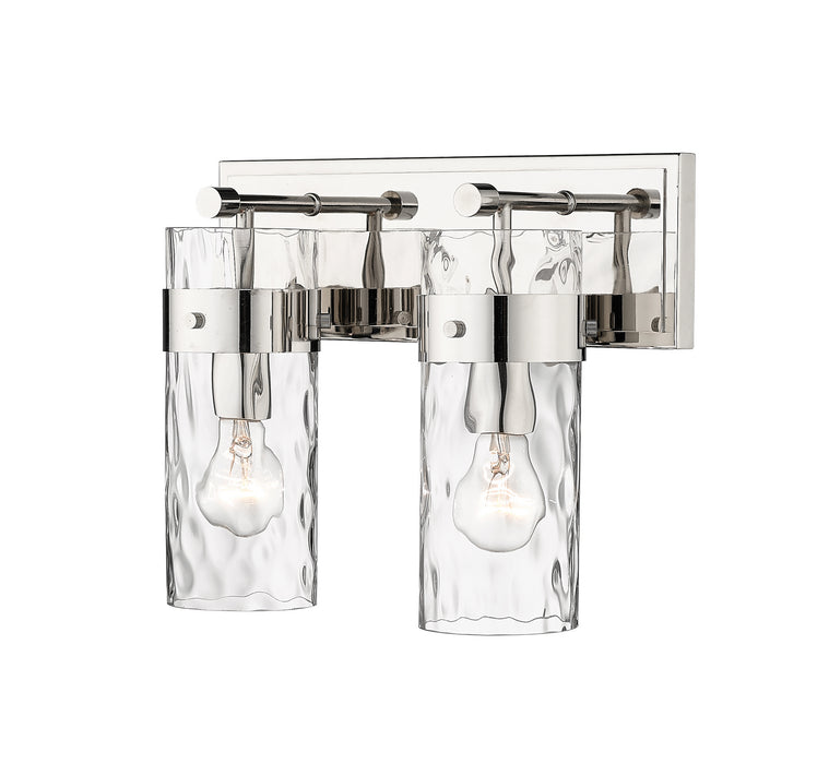 Z-Lite 3035-2V-PN Fontaine Two Light Vanity, Polished Nickel Main Image.jpg