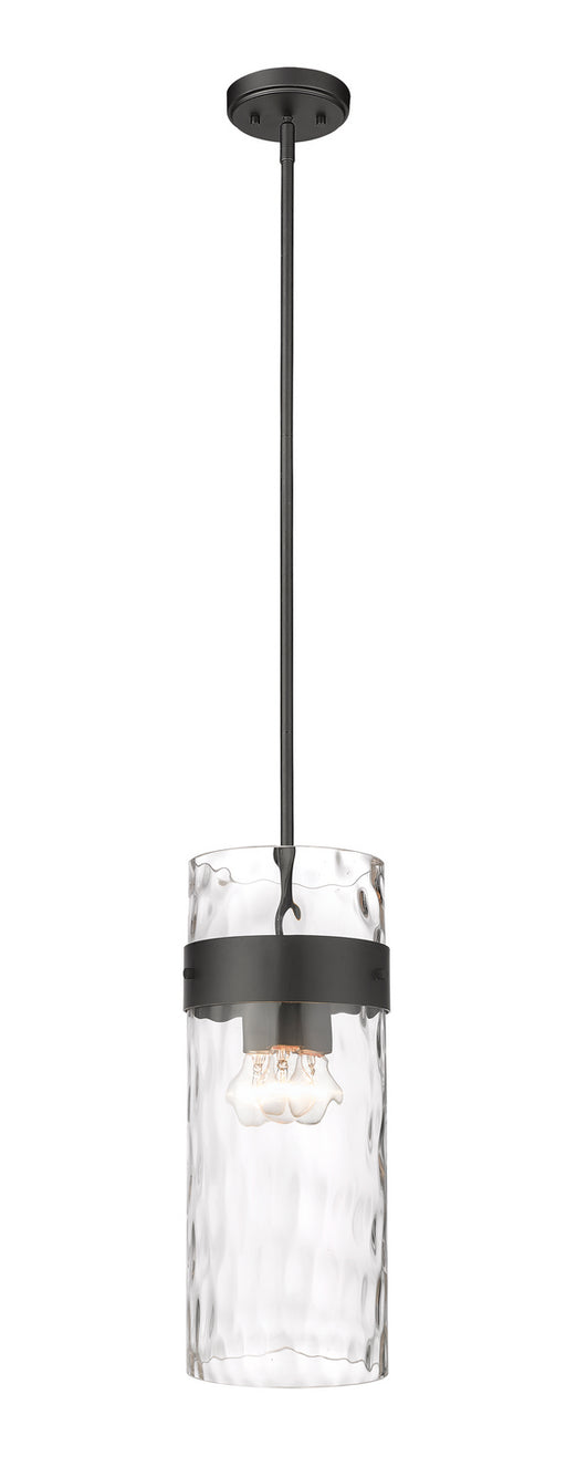 Z-Lite 3035P9-MB Fontaine Three Light Pendant, Matte Black Main Image.jpg