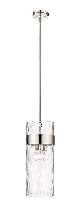 Z-Lite 3035P9-PN Fontaine Three Light Pendant, Polished Nickel Main Image.jpg