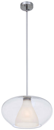 George Kovacs P3836-077 Soft One Light Pendant, Chrome Main Image.jpg