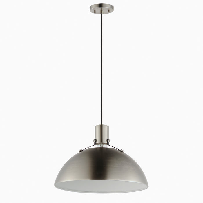 Maxim 12045SN Dawn One Light Pendant, Satin Nickel Main Image.jpg