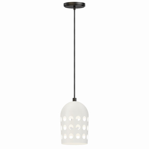 Maxim 21242WTBK Dottie One Light Pendant, Black Main Image.jpg