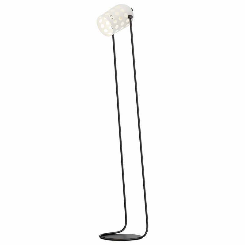 Maxim 21249WTBK Dottie One Light Floor Lamp, Black Main Image.jpg