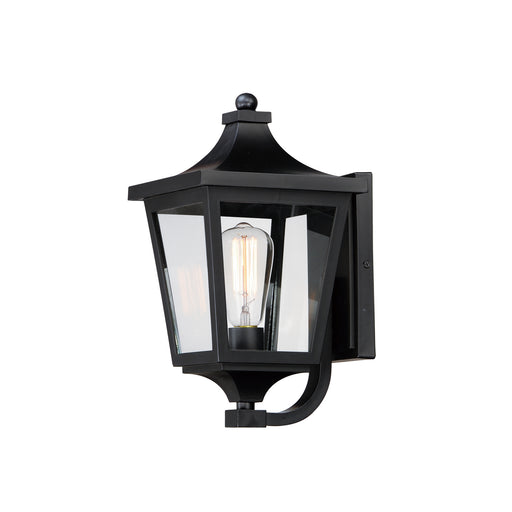 Maxim 40232CLBK Sutton Place VX One Light Outdoor Wall Sconce, Black Main Image.jpg